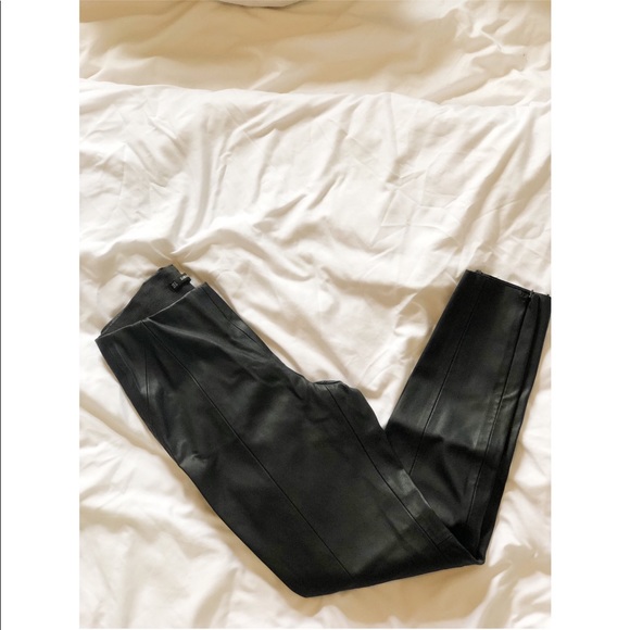 Zara Pants - Faux skinny leather pants (never worn) Zara Pants - Faux skinny leather pants (never worn)
